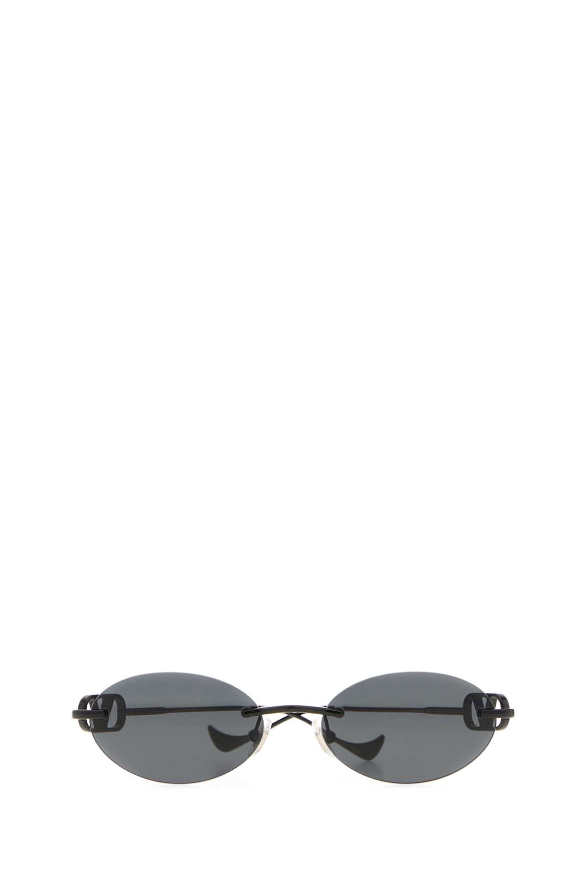 Valentino Garavani Women Black Metal Sunglasses VALENTINO GARAVANI