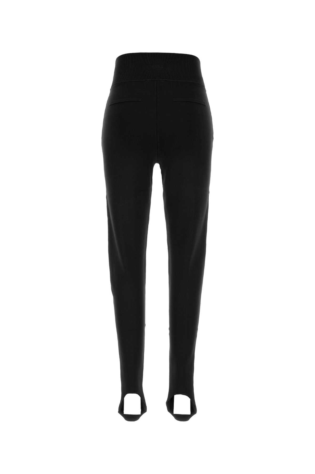 Chloe Women Black Viscose Blend Leggings CHLOE