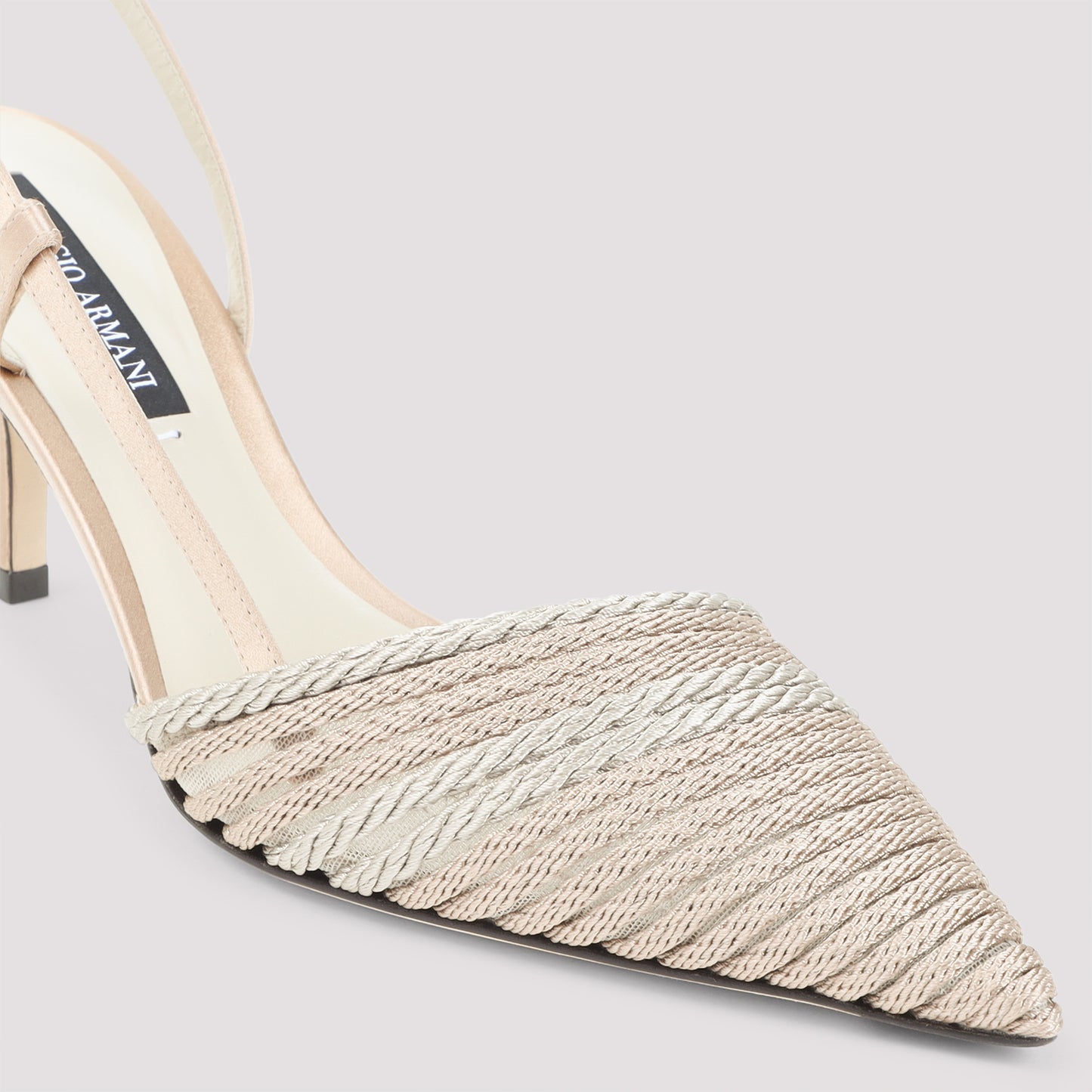 Giorgio Armani Satin Slingback Women GIORGIO ARMANI