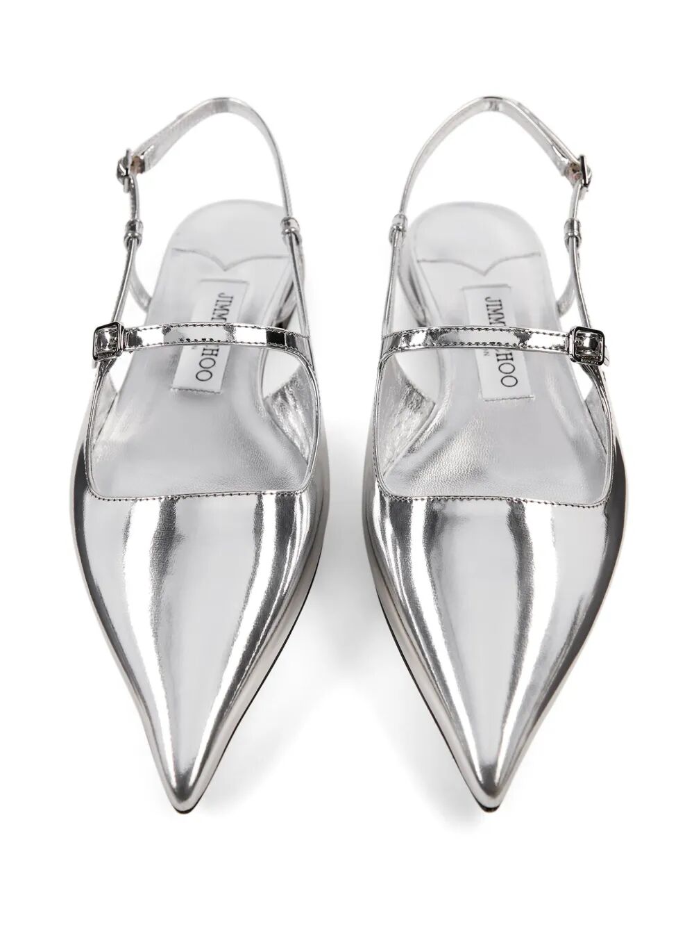 Jimmy Choo Women Didi Leather Ballet Flats JIMMY CHOO