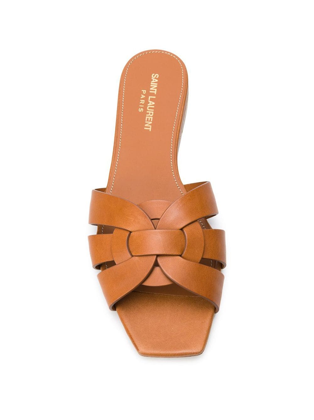 Saint Laurent Women Tribute Mules In Smooth Leather SAINT LAURENT