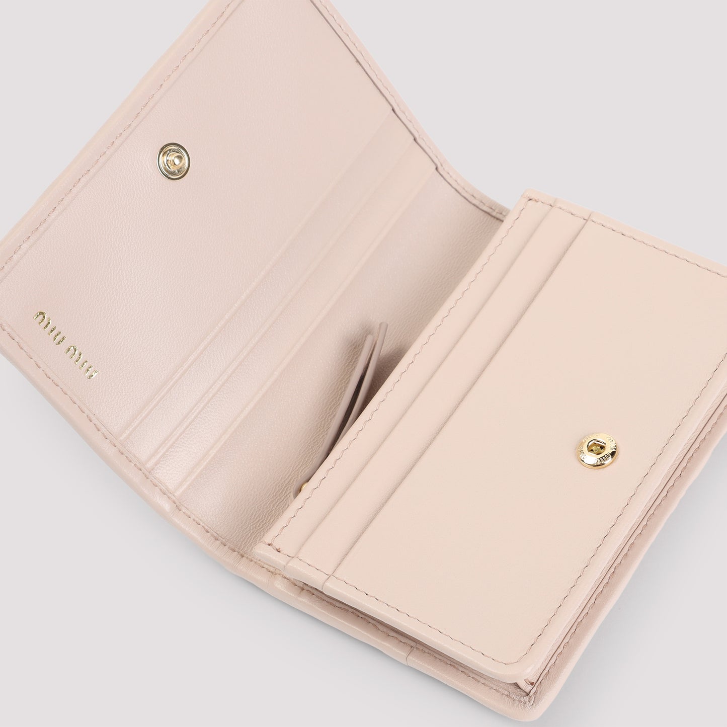 Miu Miu Lamb Leather Wallet Women MIU MIU
