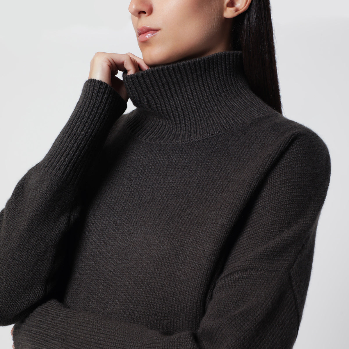 Lisa Yang Dark Green Heidi Cashmere Sweater Women LISA YANG