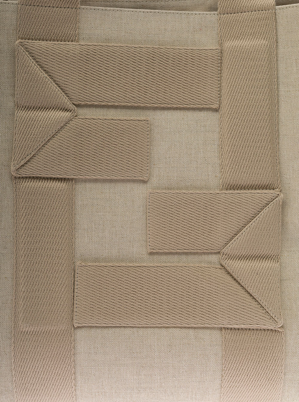 Fendi Men Fendi Ma's Beige Fabric Handbag FENDI