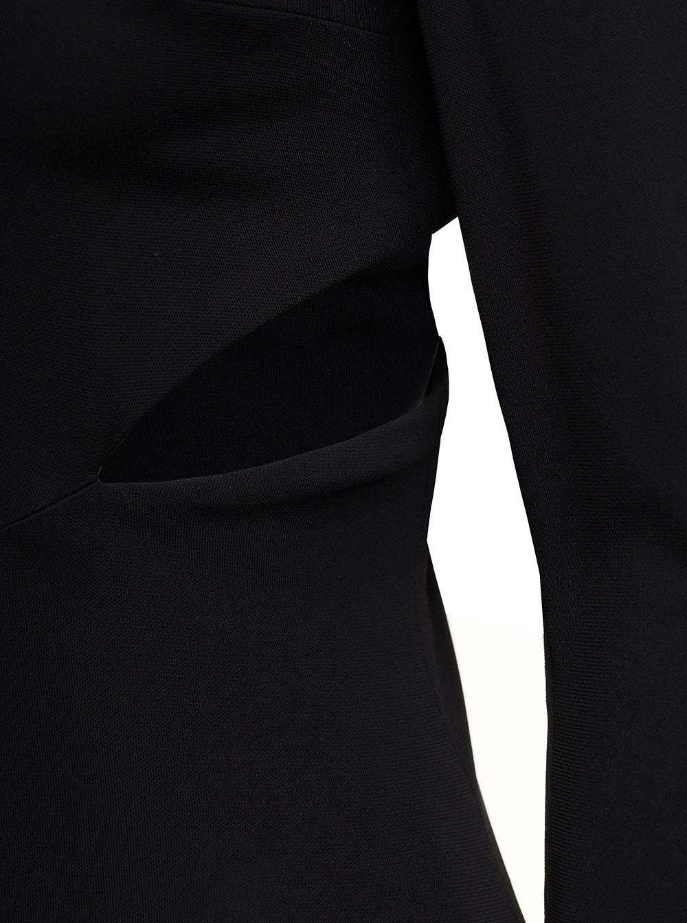 Versace Women Black Cut-Out Hooded Maxi Dress In Viscose Woman VERSACE