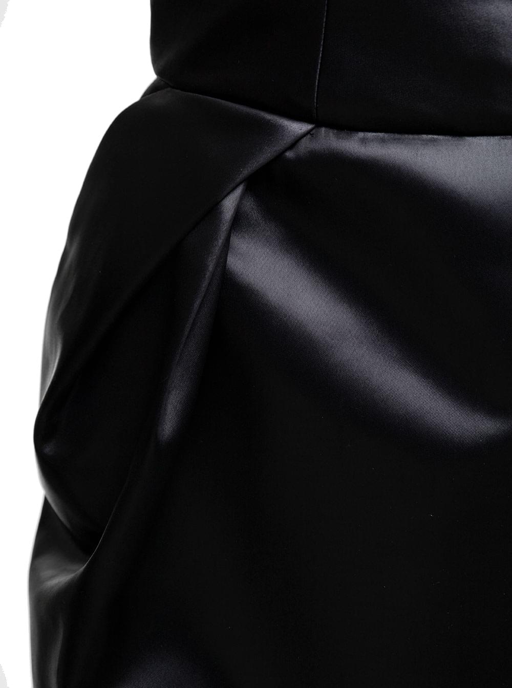 Maison Margiela Women Back Sleeveless Bustier Midi Dress In Acetate Woman MAISON MARGIELA