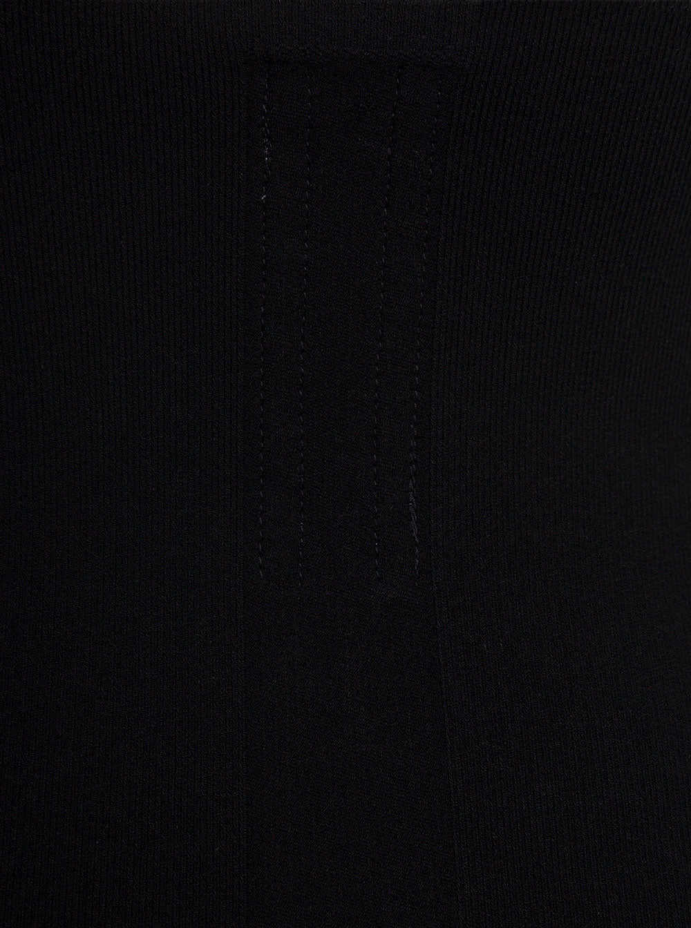 Rick Owens Women 'Theresa' Maxi Black Skirt With Wide Split At The Front In Viscose Blend Woman RICK OWENS