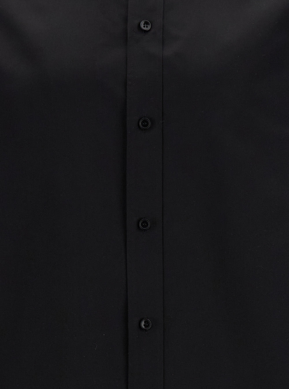 Saint Laurent Men Black Oversize Satin Shirt In Silk Woman SAINT LAURENT