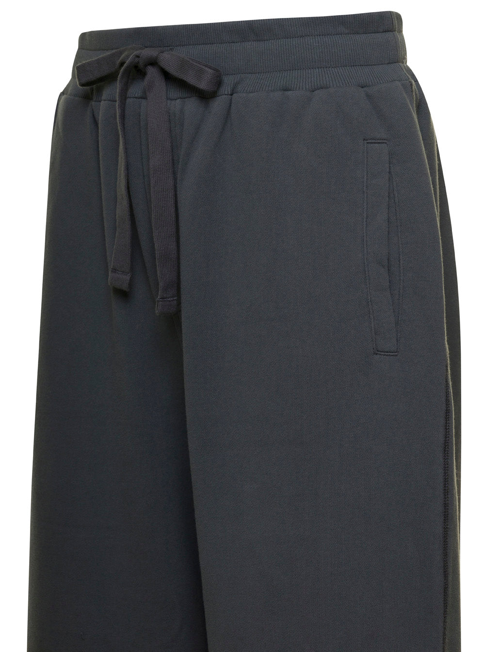 Dolce & Gabbana Men Grey Joggers In Cotton Man