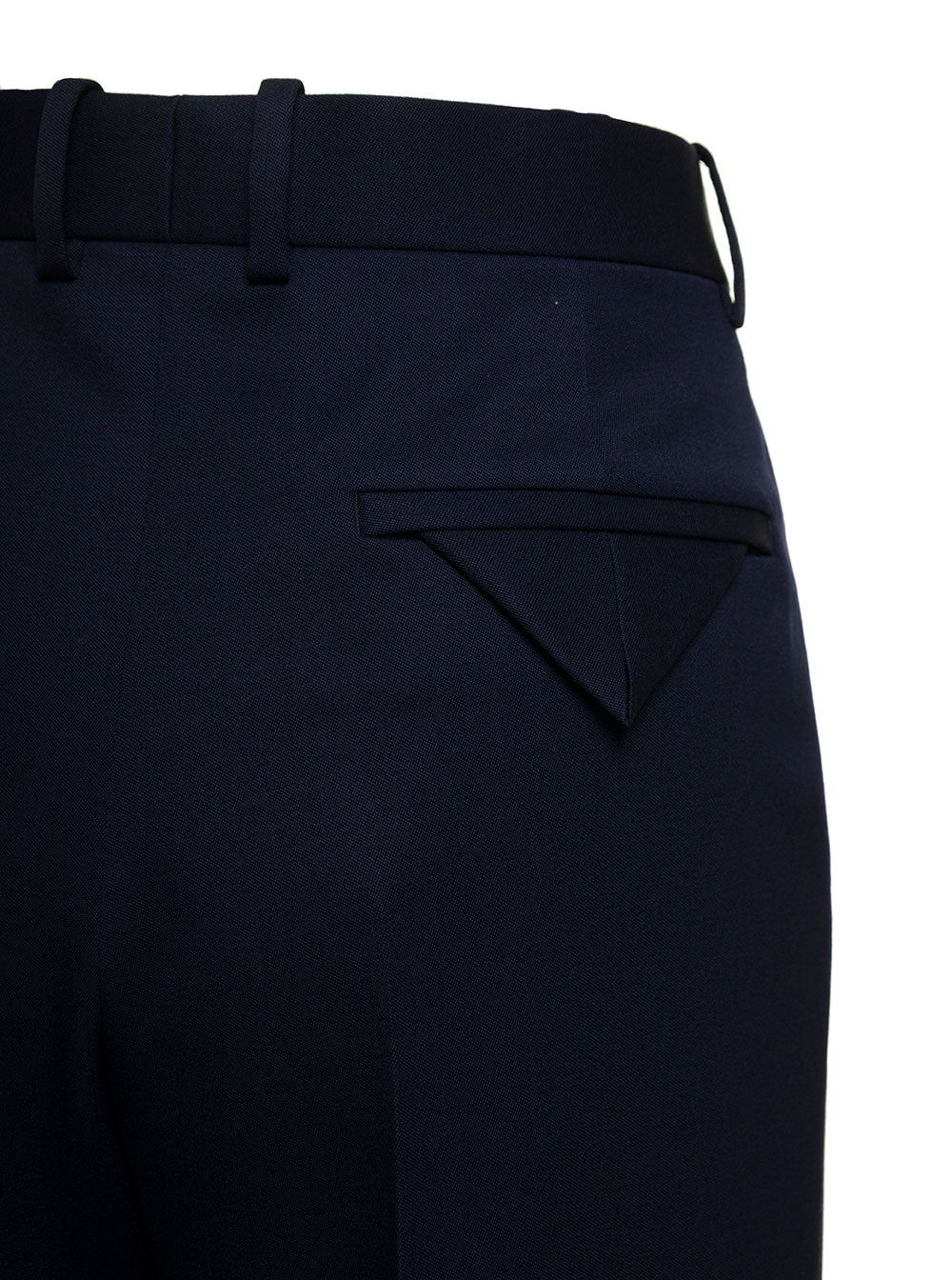 Bottega Veneta Women Blue Tailored Pants In Wool Woman BOTTEGA VENETA