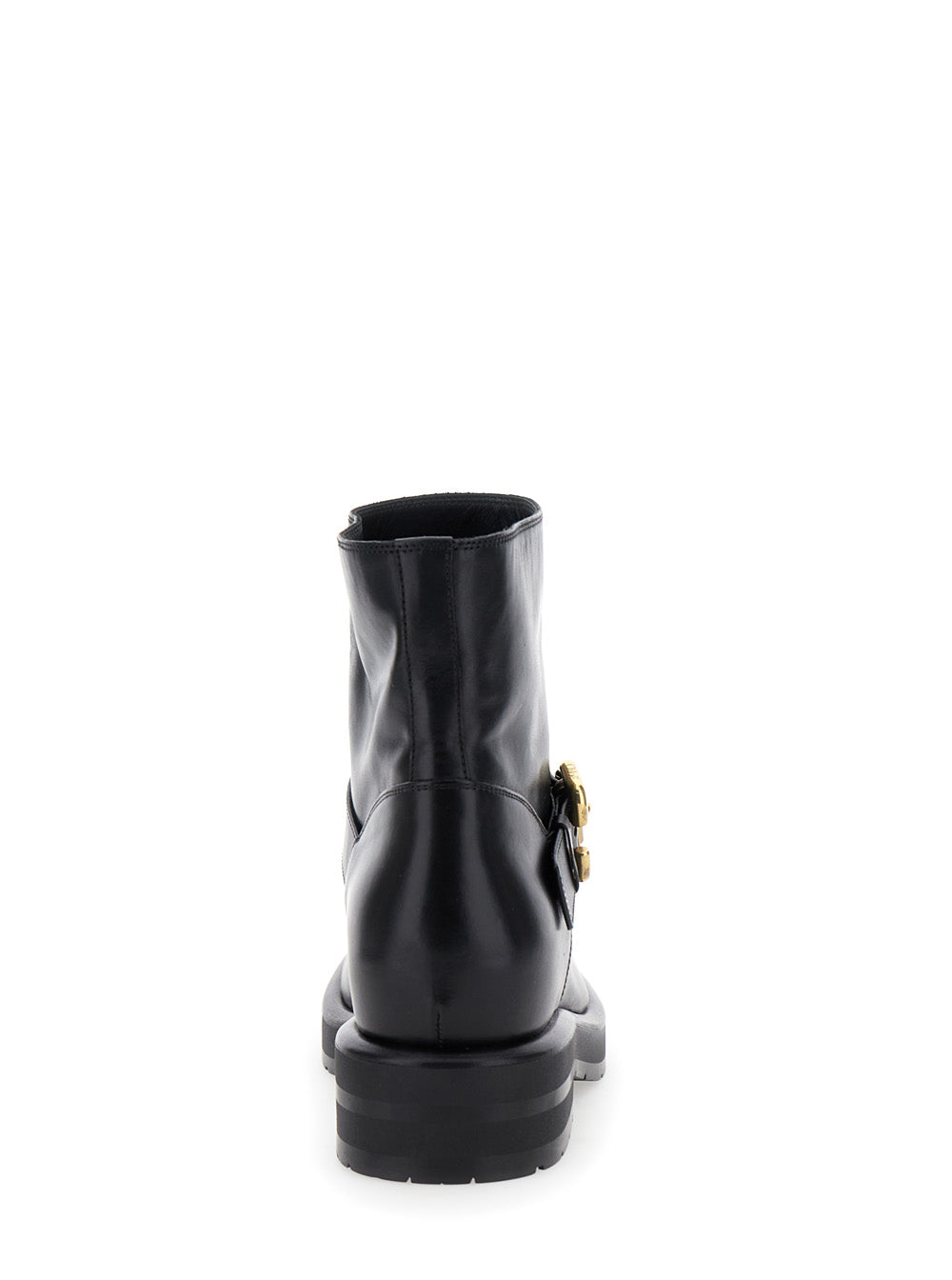 Chloé Women 'Coddington' Black Ankle Boots With Paddington Buckle In Leather Woman CHLOE