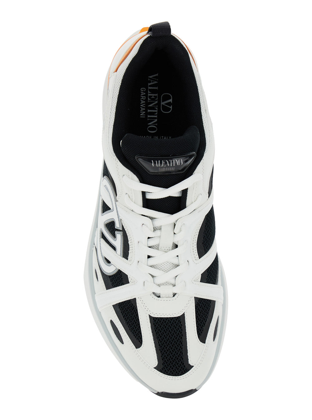 Valentino Garavani Men 'Easyjog' Multicolor Low Top Sneakers With Vlogo Detail In Tech Fabrics Man VALENTINO GARAVANI