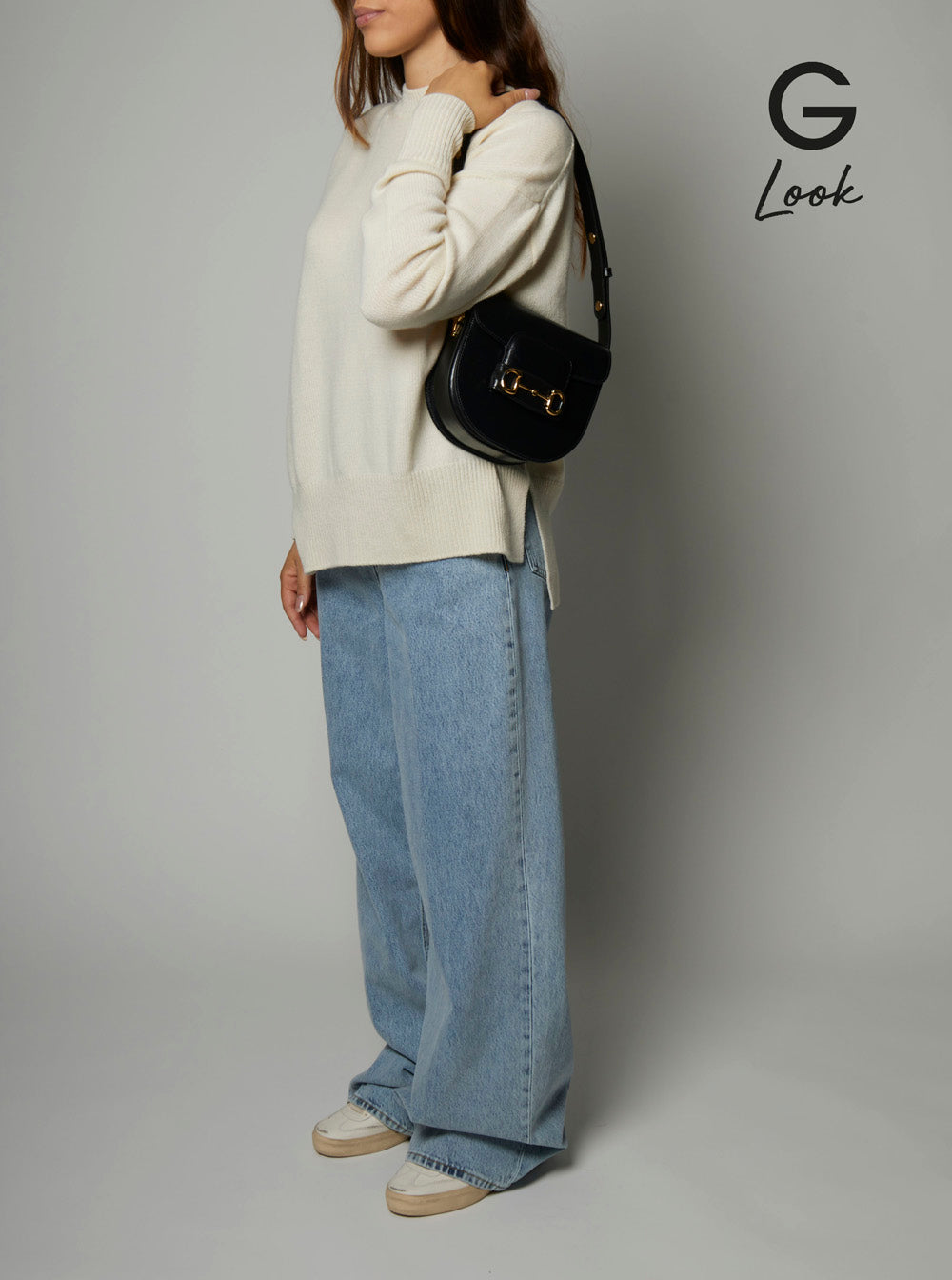 Gucci Women 'Gucci Horsebit 1955' Mini Black Shoulder Bag With Horsebit Detail In Leather Woman GUCCI