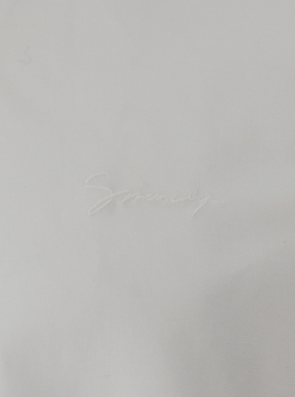 Givenchy Men White Shirt With Logo Embroidered On The Front In Cotton Man GIVENCHY