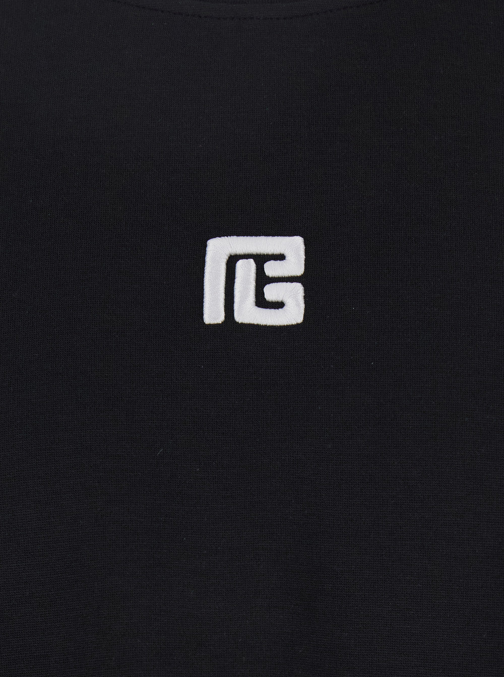 Balmain Men Black Crewneck T-Shirt With Logo Print On The Front In Cotton Man BALMAIN
