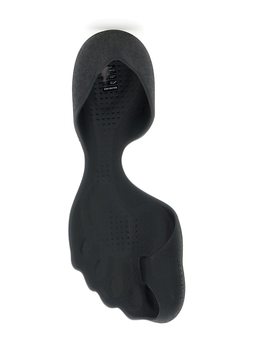 Balenciaga Men 'Zero' Black Sneakers With Asymmetric Design In Tech Fabric Man BALENCIAGA