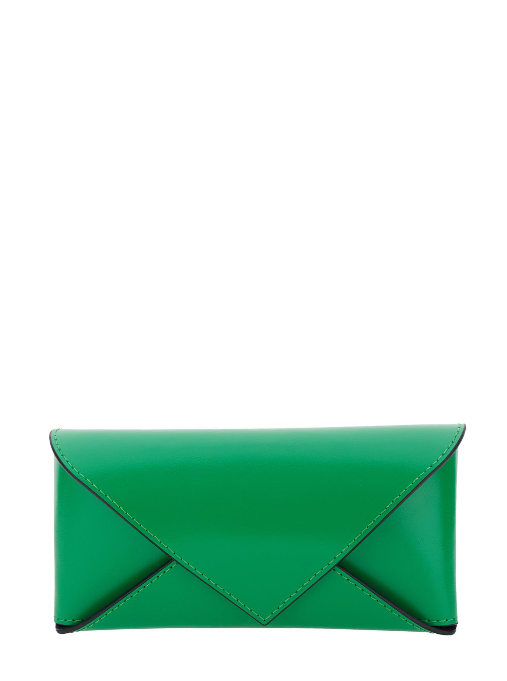 Bottega Veneta Women Green Sunglasses With Cat-Eye Design And Knot Detail On The Temples In Metal Woman BOTTEGA VENETA