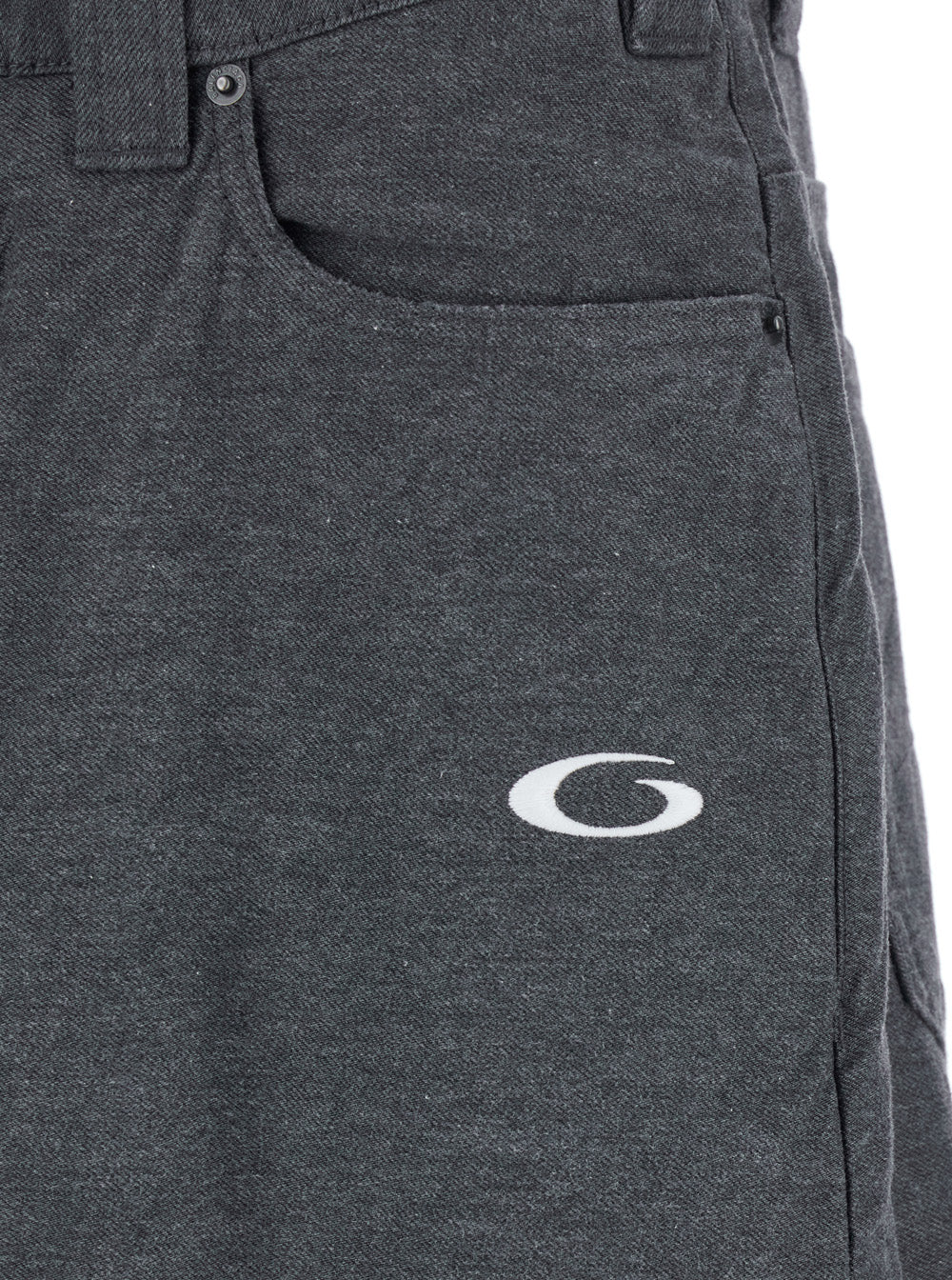 Balenciaga Men Grey Oversize Pants With Logo Detail On The Front And Logo Patch On The Rear In Cotton Man BALENCIAGA