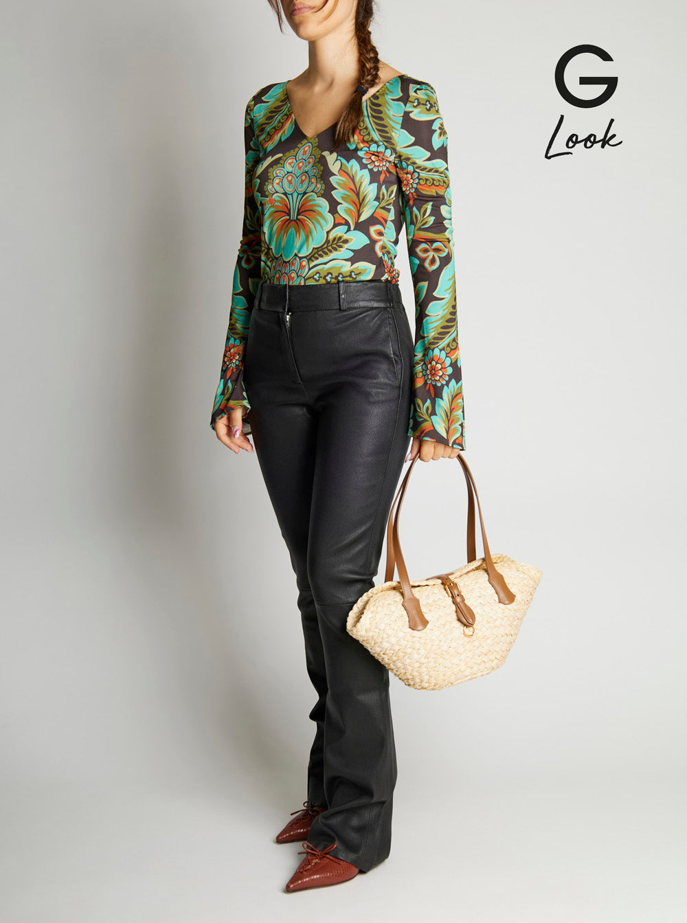 Dolce & Gabbana Women Beige Shoulder Bag With Two Top Handles And Interwoven Design In Raffia Woman DOLCE & GABBANA