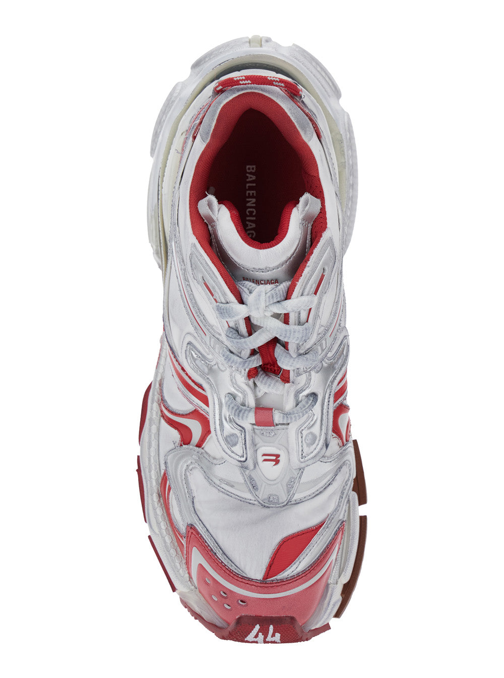 Balenciaga Men 'Runner 2' Multicolor Sneaker With Embossed Logo In Mesh And Nylon Man BALENCIAGA