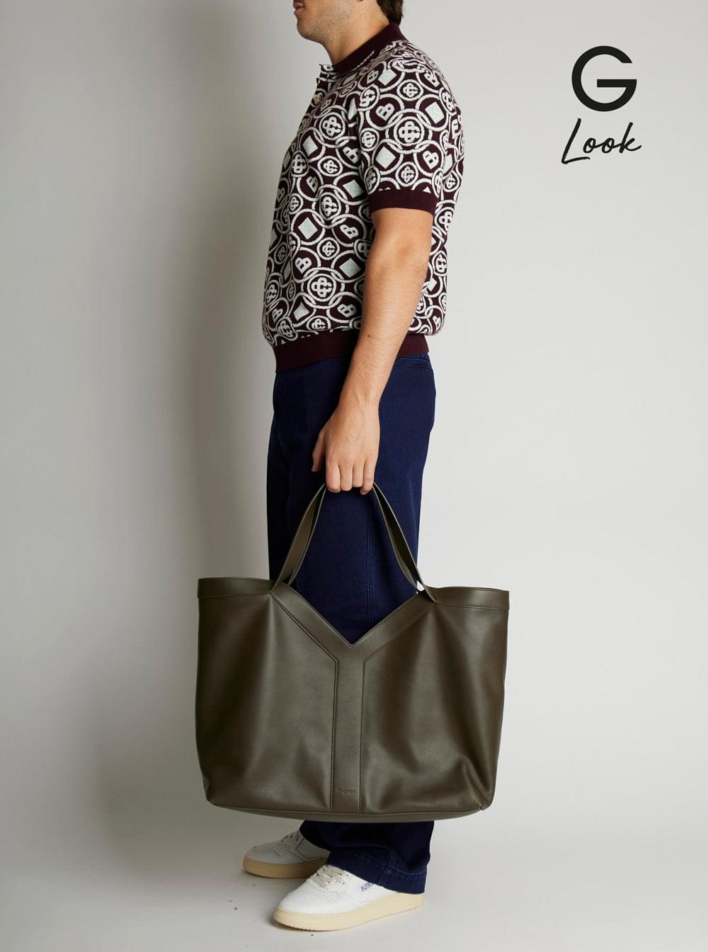 Saint Laurent Men Ysl Bv Tote Y Giant SAINT LAURENT