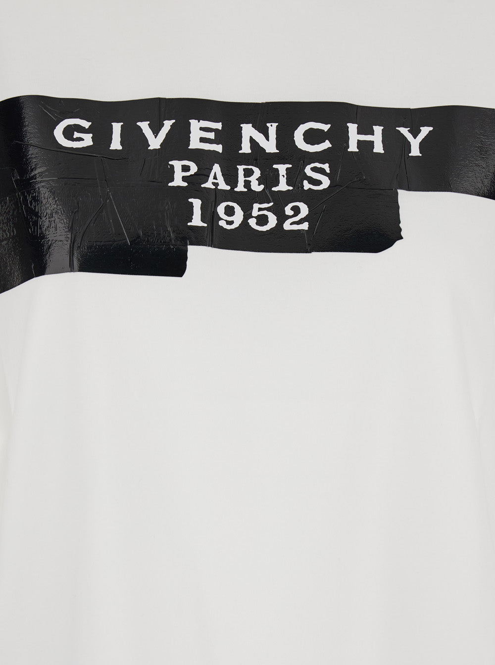 Givenchy Women White T-Shirt With Lettering Logo On The Front In Cotton Woman GIVENCHY