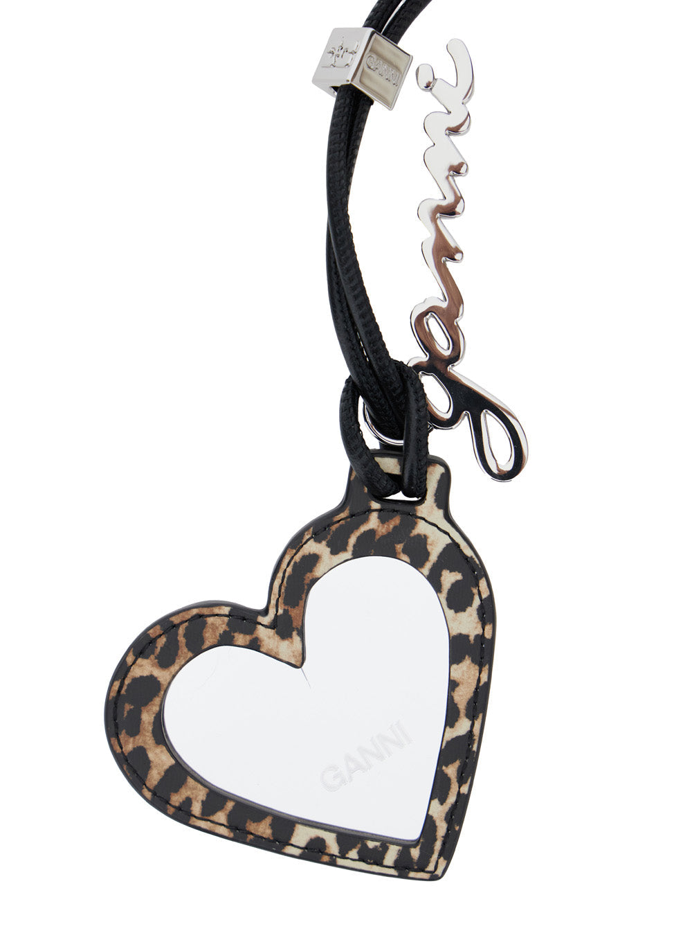 Ganni Women Ganni Bou Heart Mirror Print GANNI