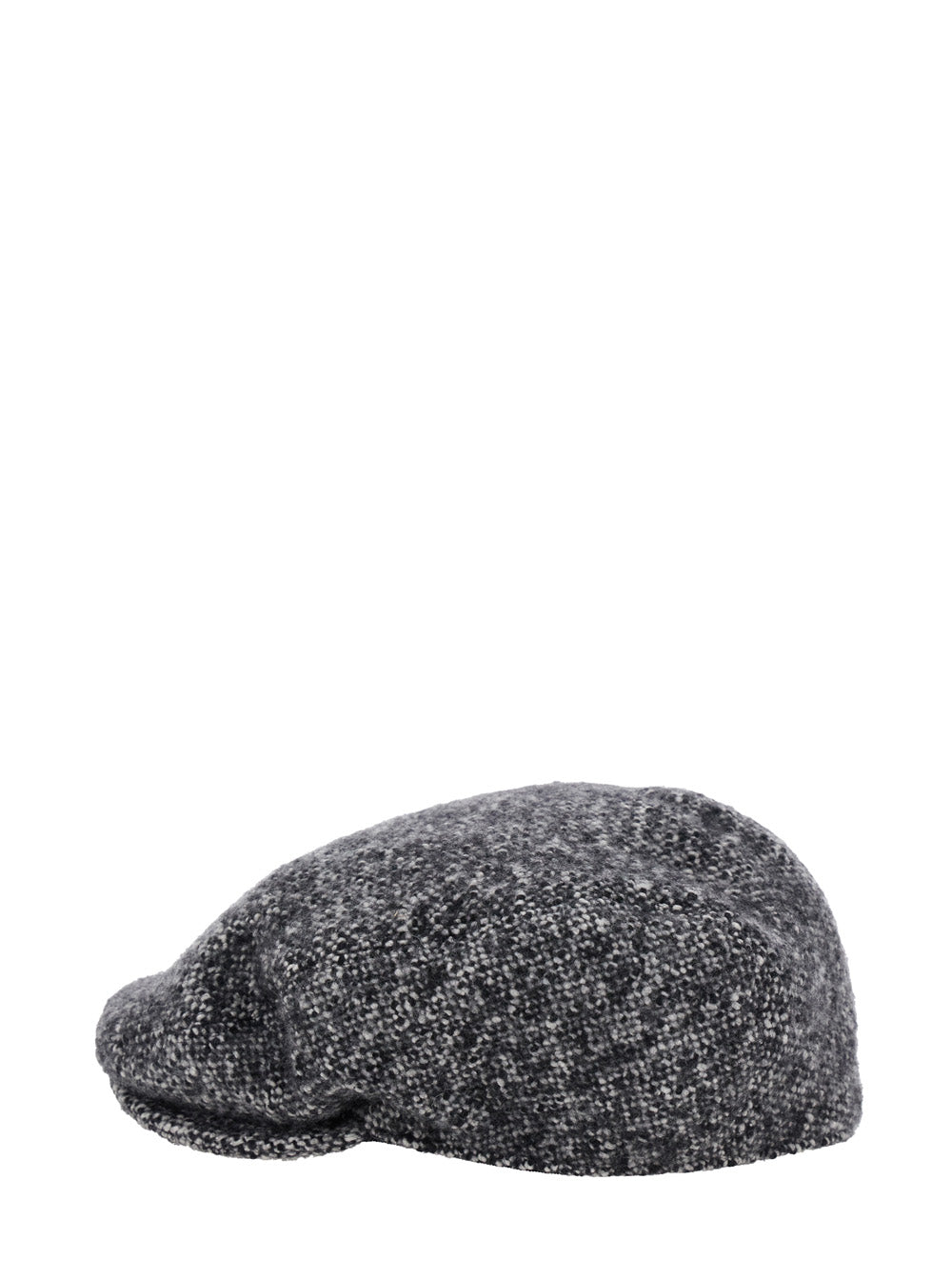 Dolce & Gabbana Men Grey Hat With Short Brim In Wool Blend Man DOLCE & GABBANA