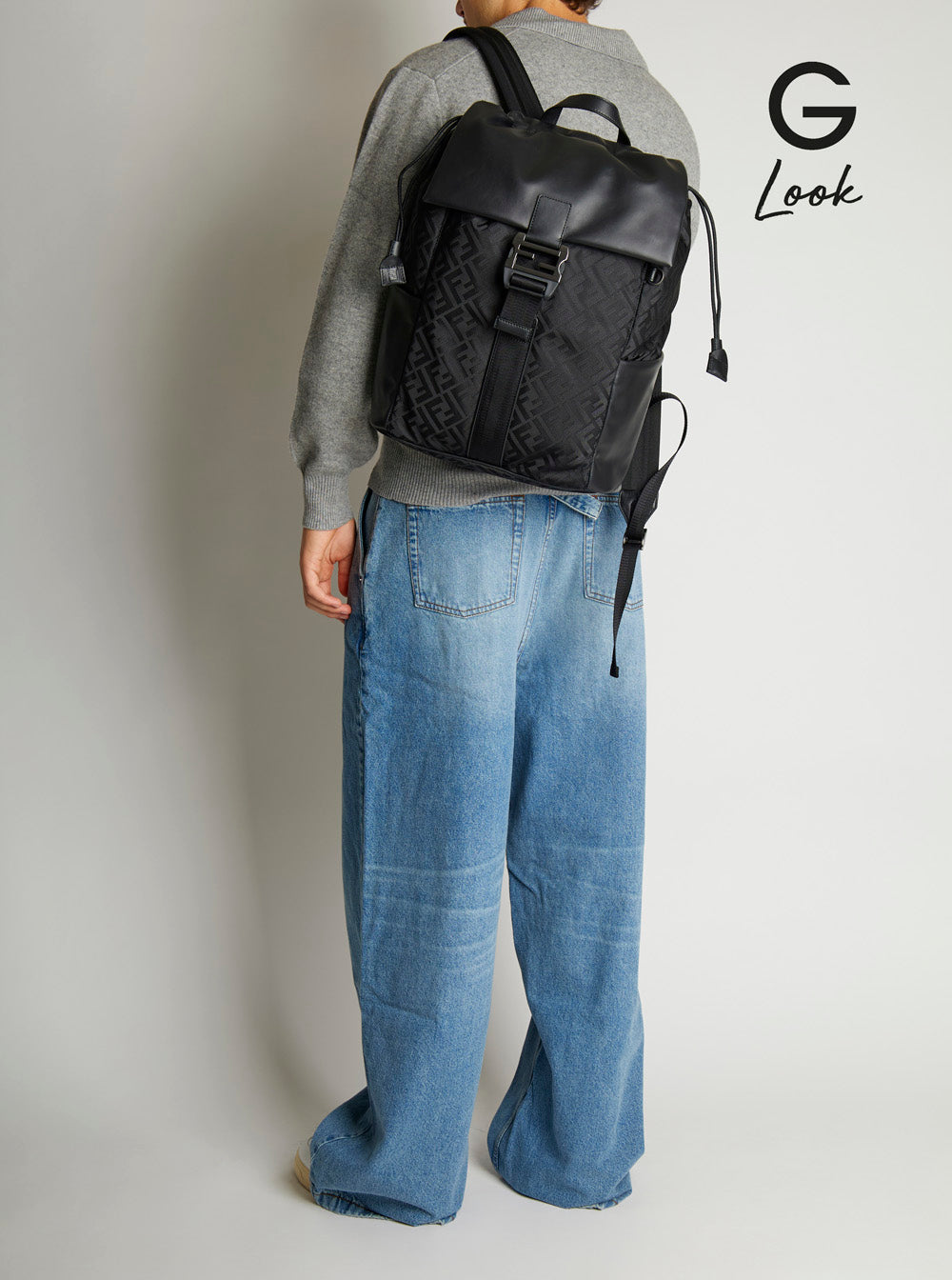 Fendi Men Zaino Baguette Nylon M FENDI