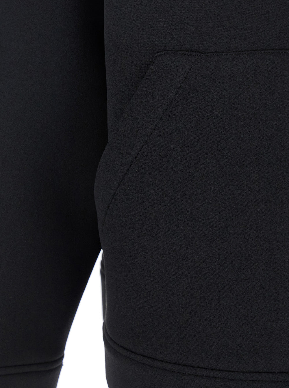 Leplain Women Black Jacket With Fixed Hood And Two Front Pockets In Tech Fabric Woman LEPLAIN