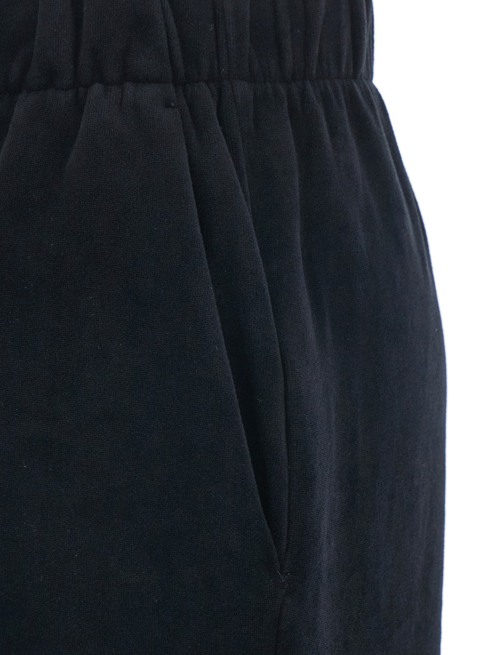 Golden Goose Women Black Jogger Pants With Elastic Waistband In Cotton Blend Man GOLDEN GOOSE