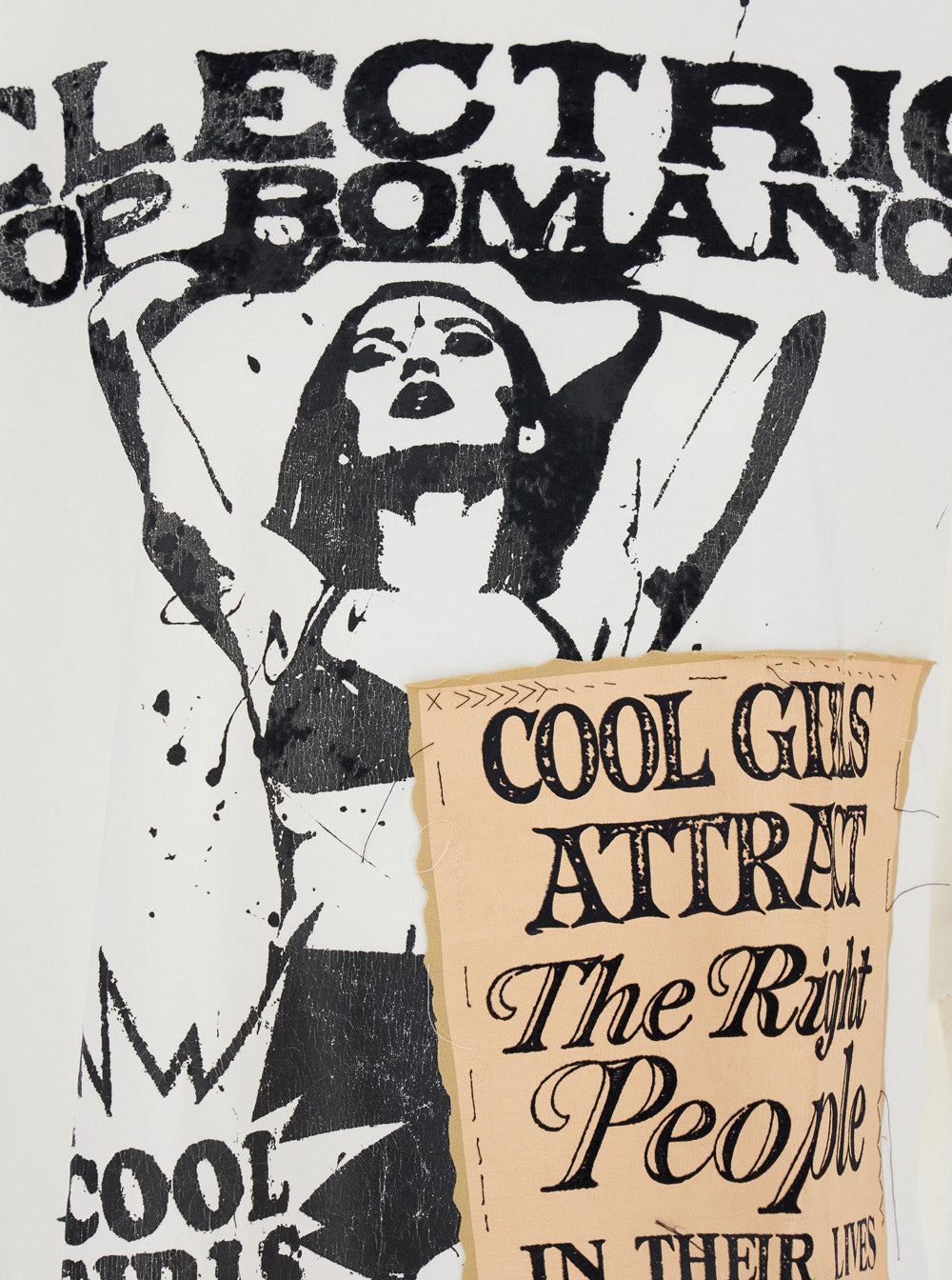 Dolce & Gabbana Women White Crew Neck T-Shirt With Maxi Print On The Front In Cotton Woman DOLCE & GABBANA