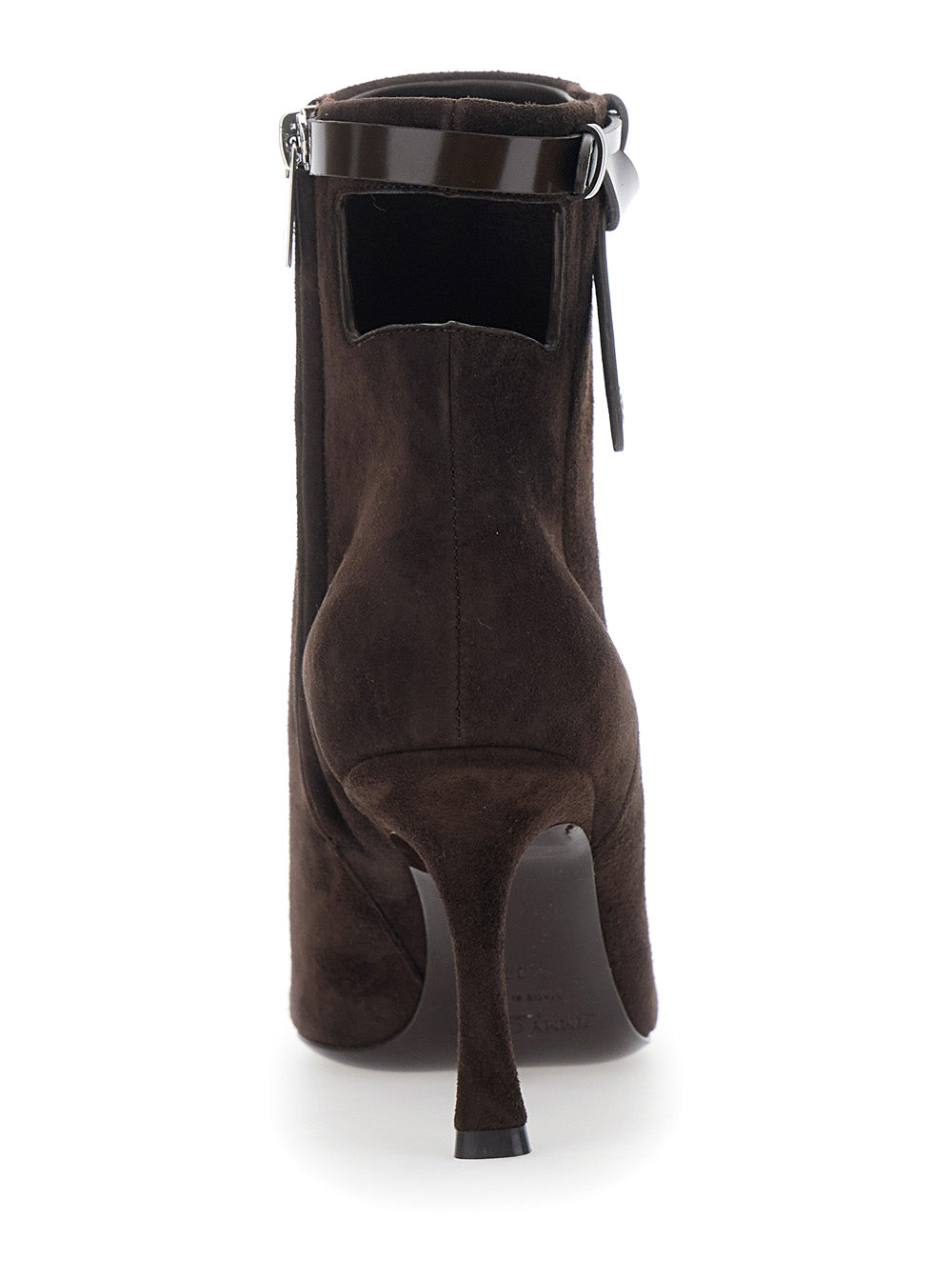 Jimmy Choo Women 'Camie' Brown Ankle Boots With Knot Detail In Suede Woman JIMMY CHOO