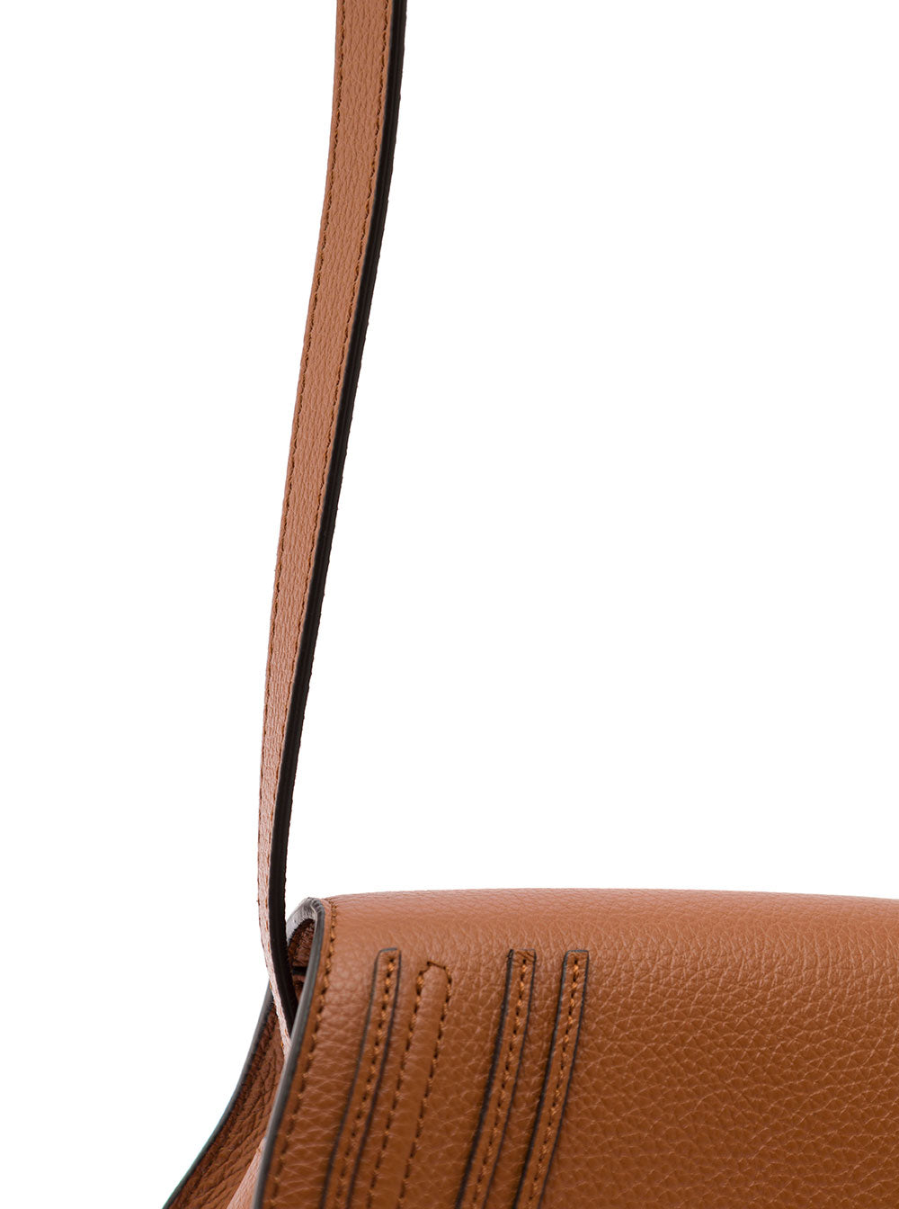 Chloé Women Marcie' Brown Leather Saddle Bag CHLOE