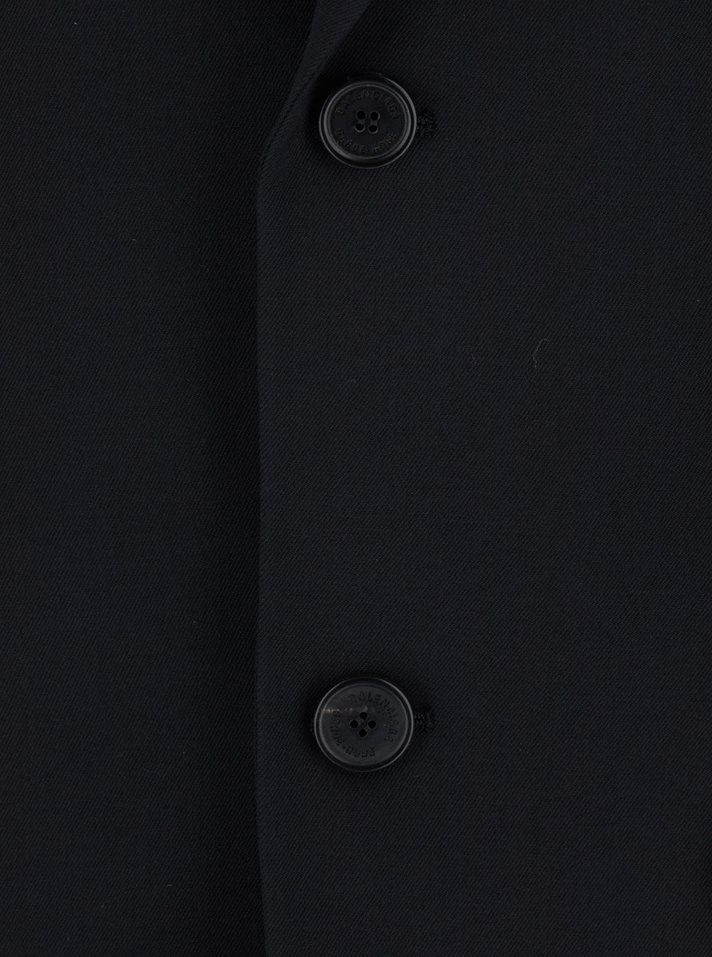 Balenciaga Men Black Single-Breasted Jacket With Notched Revers In Wool Woman BALENCIAGA