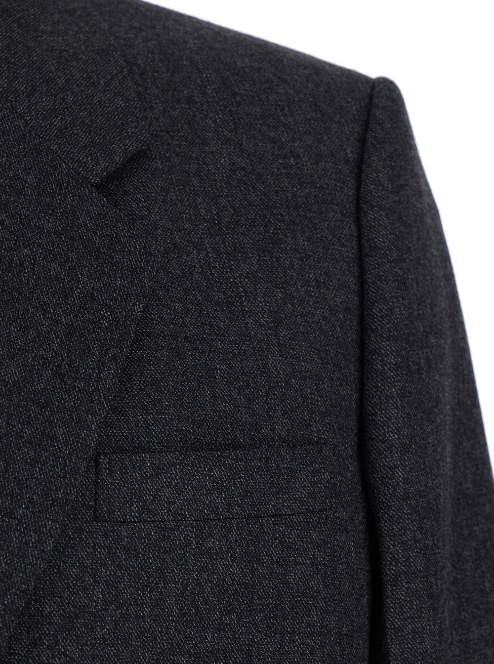 Gucci Men Grey Single-Breasted Jacket With Notched Revers In Wool Man GUCCI