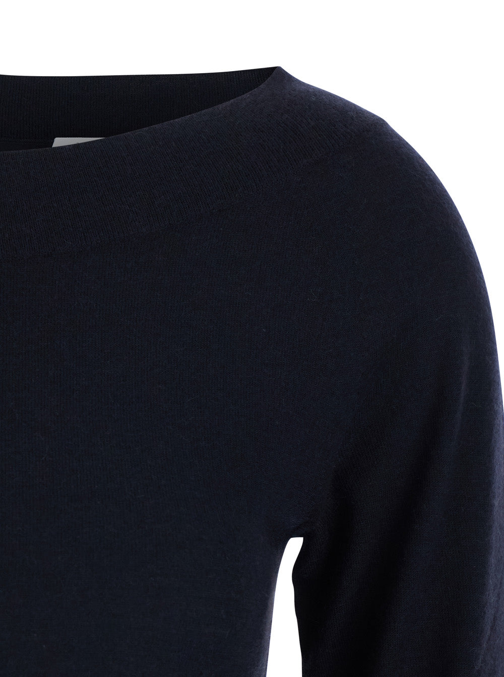 Max Mara Women 'Faretra' Blue Sweater With Boat Neck In Cashmere Woman