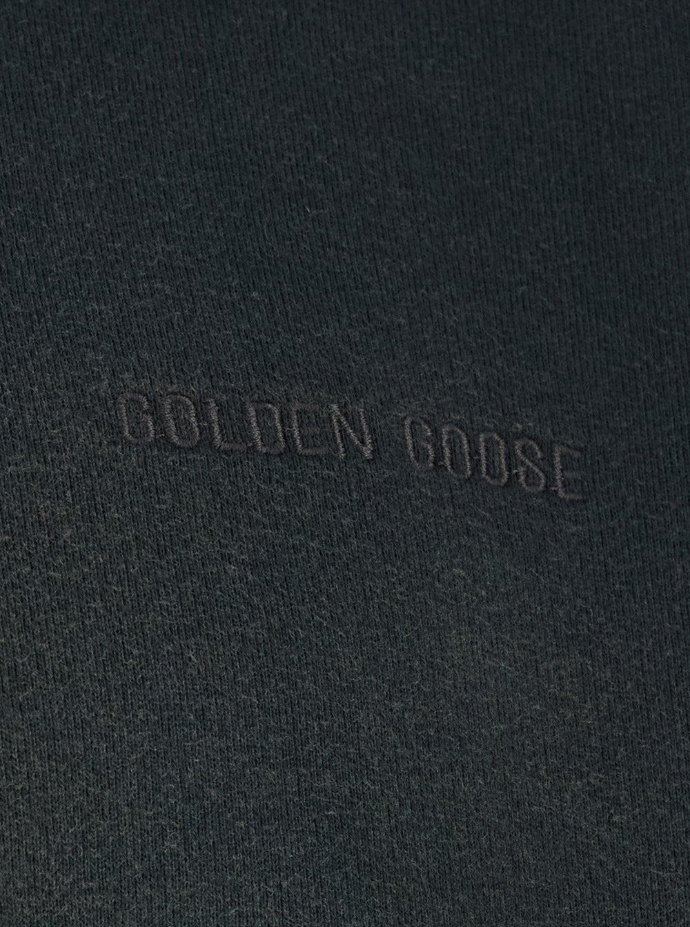 Golden Goose Men Grey Crewneck Sweatshirt With Logo Lettering On The Front And Bleached Effect In Cotton Men GOLDEN GOOSE