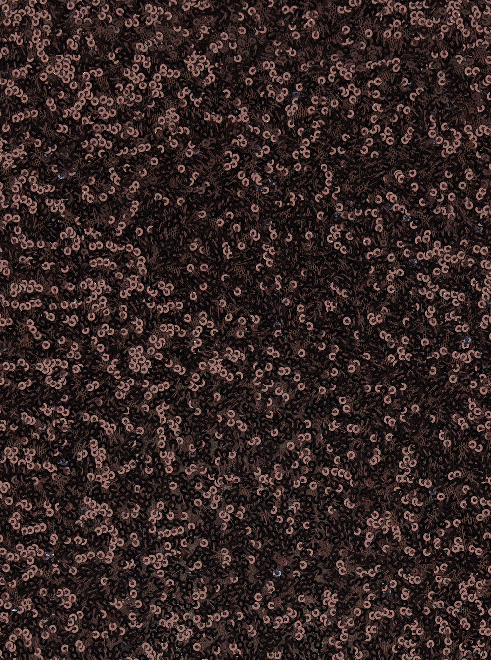 Leplain Women Brown Fabric Skirt With All-Over Sequins For Women LEPLAIN