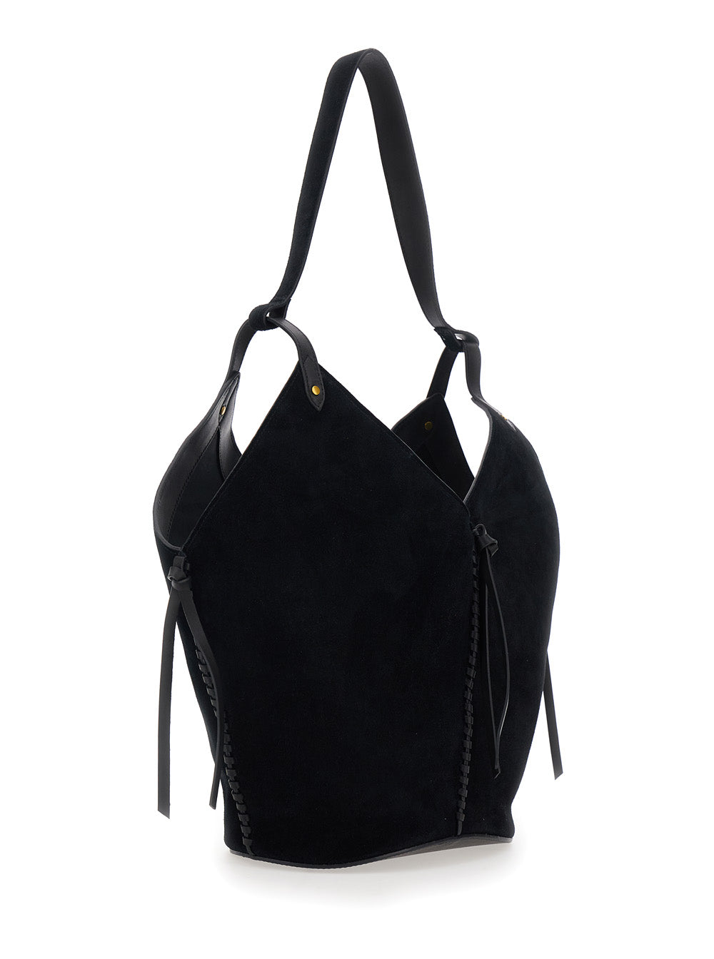 Isabel Marant Women Shoulder Bag 'Tampa' With Single Strap And Suede Knot Detail For Women ISABEL MARANT