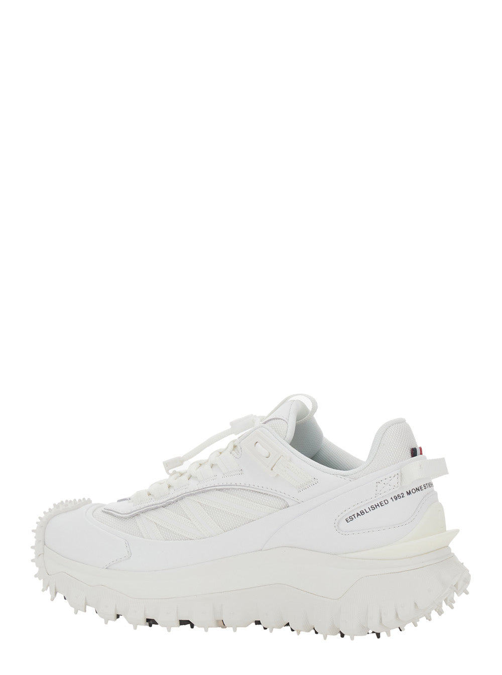 Moncler Women Low Sneakers 'Trailgrip Gtx' With Fabric Logo Detail White Women MONCLER
