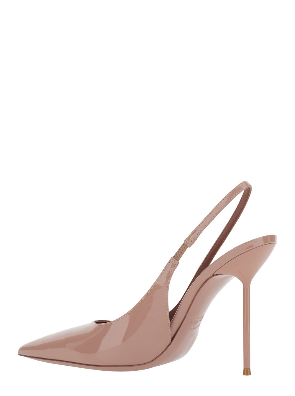 Paris Texas Women 'Lidia' Pink Slingback With High Stiletto Heel And Elasticized Strap In Leather Women PARIS TEXAS