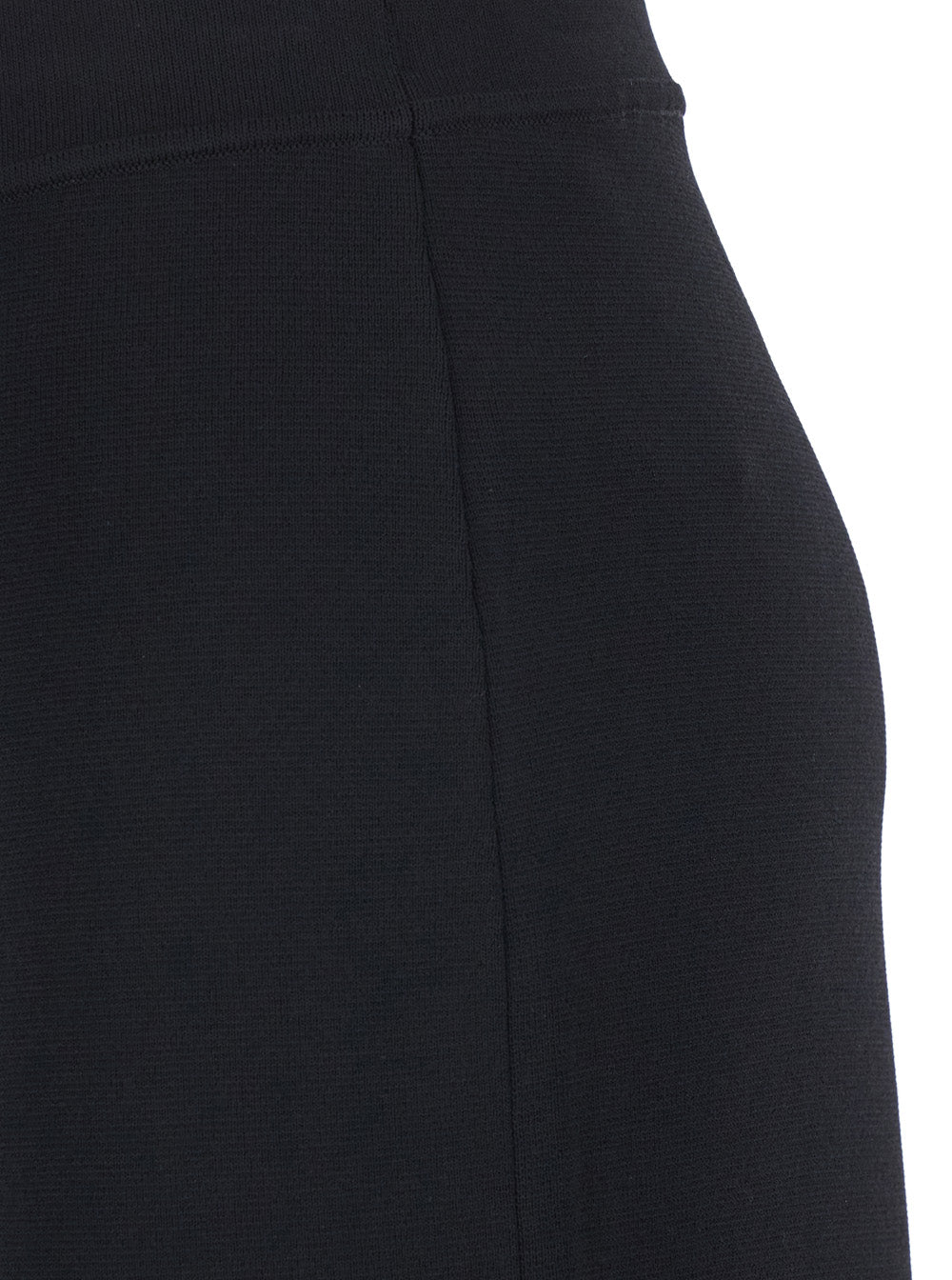 P.A.R.O.S.H. Women Black Pants With Pull-On Design And Wide Leg In Viscose Blend Woman P.A.R.O.S.H.