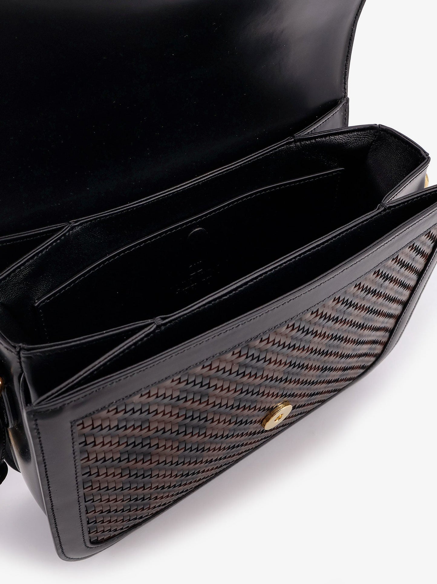 Valentino Garavani Men Valentino Garavani 9To5 Woven Leather Shoulder Bag VALENTINO GARAVANI