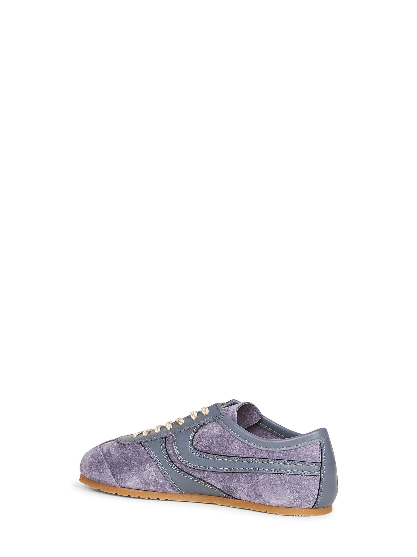 Dries Van Noten Women Mauve Suede Sneakers DRIES VAN NOTEN