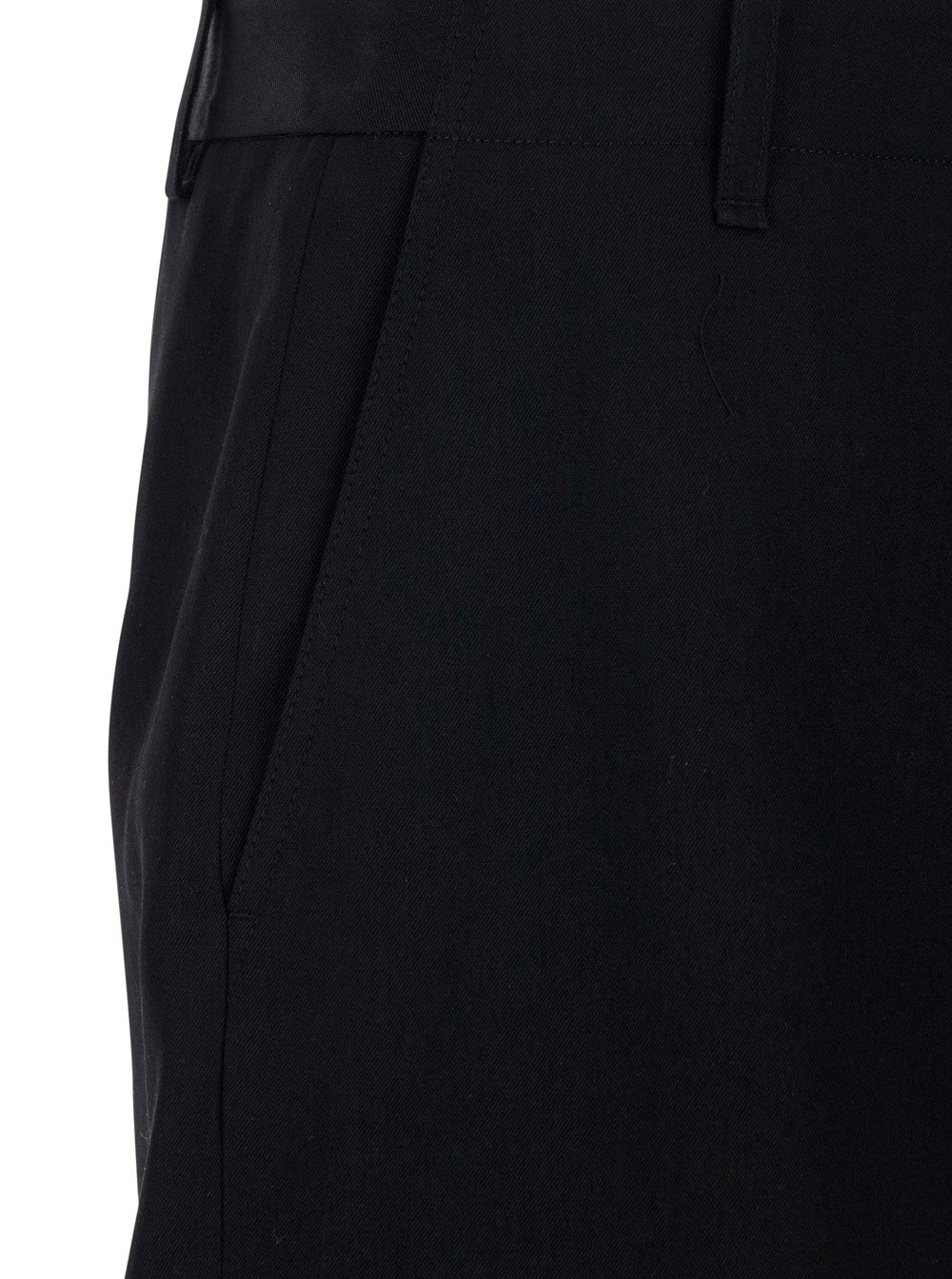 Jacquemus Men 'Le Short Camargue' Black Bermuda Shorts With Belt Loops And Wide Leg In Wool For Men JACQUEMUS