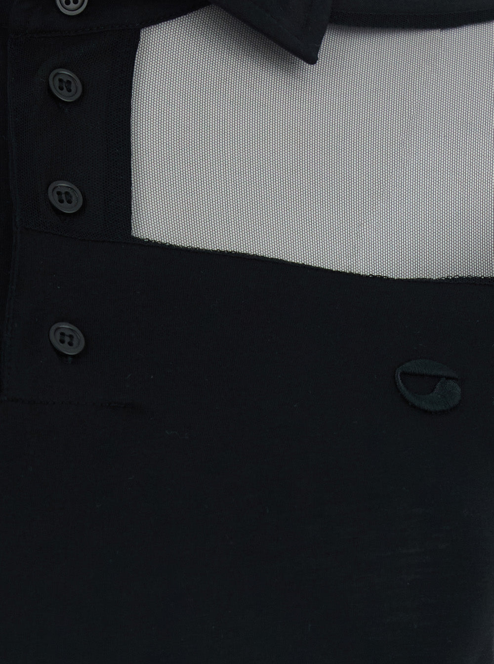 Coperni Women Black Long Dress With Logo Embroidery On The Front And All-Over Stripes In Cotton Blend Woman COPERNI
