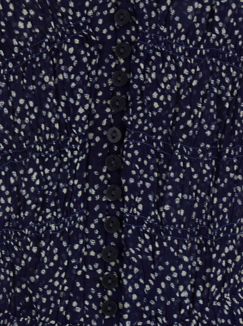 Isabel Marant Etoile Women Midi Dress 'Briane' With V-Neck And All-Over Polka Dot Motif In Blue Viscose For Women ISABEL MARANT ETOILE