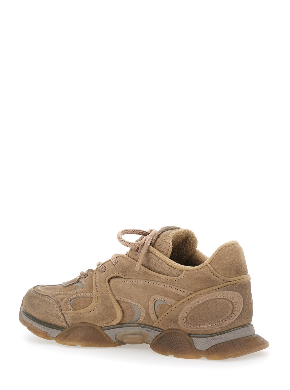 Axel Arigato Women 'Eris' Beige Low Top Sneakers With Logo Patch On The Tongue In Leather And Fabric Woman AXEL ARIGATO