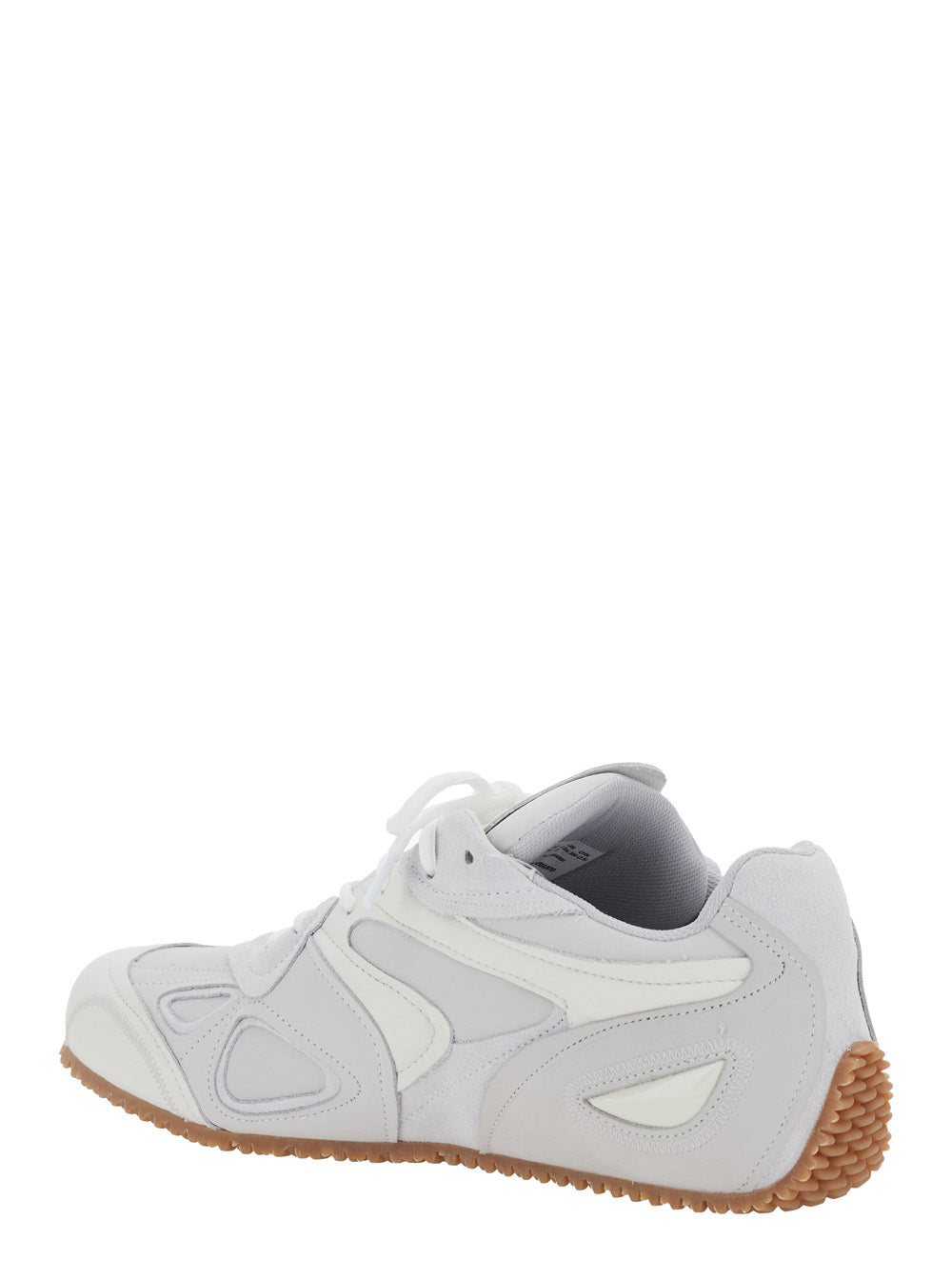 Axel Arigato Men White Low Top Sneakers With Suede Panels In Leather And Suede Man AXEL ARIGATO